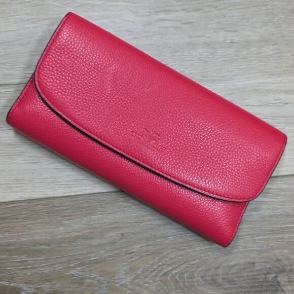 Coach Lexy Pebbled Leather Shoulder Bag - Matching Wallet + Checkbook Cover Incl - Picture 14 of 16